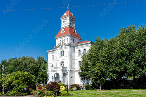 Benton County Courthouse in Corvallis, Oregon, the oldest in the state
