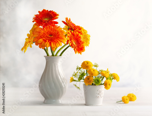 Beautiful bouquet of red an...