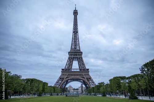eiffel tower in paris © engineeringfilmmaker