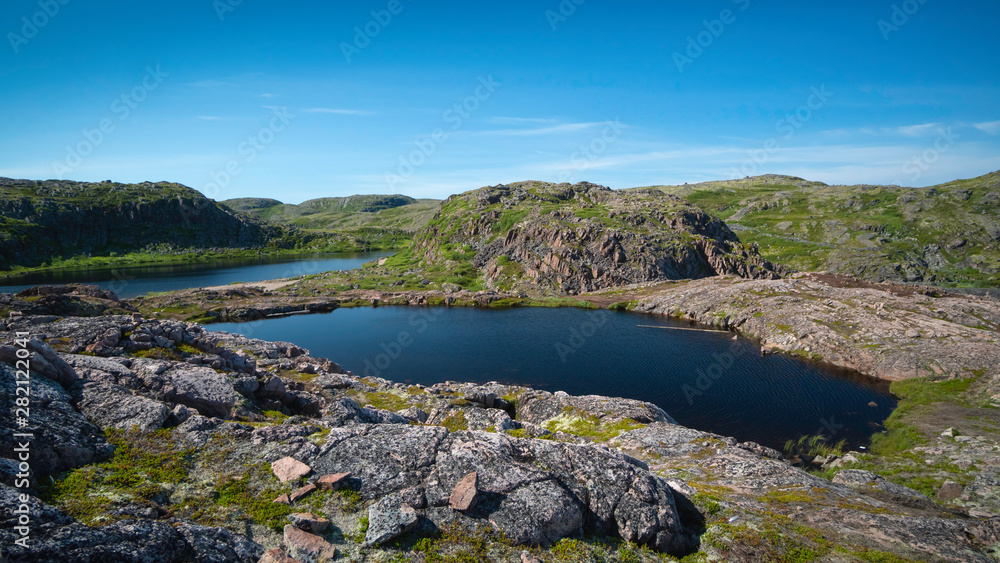 Fototapeta premium Tundra lakes