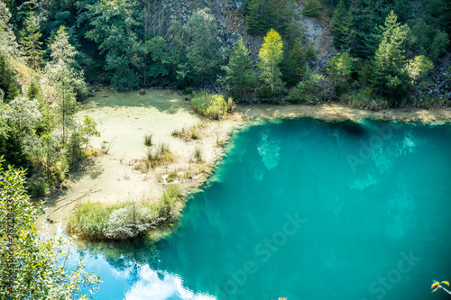 Höwenegg Krater mit Wildsee in Süd Baden Württemberg 