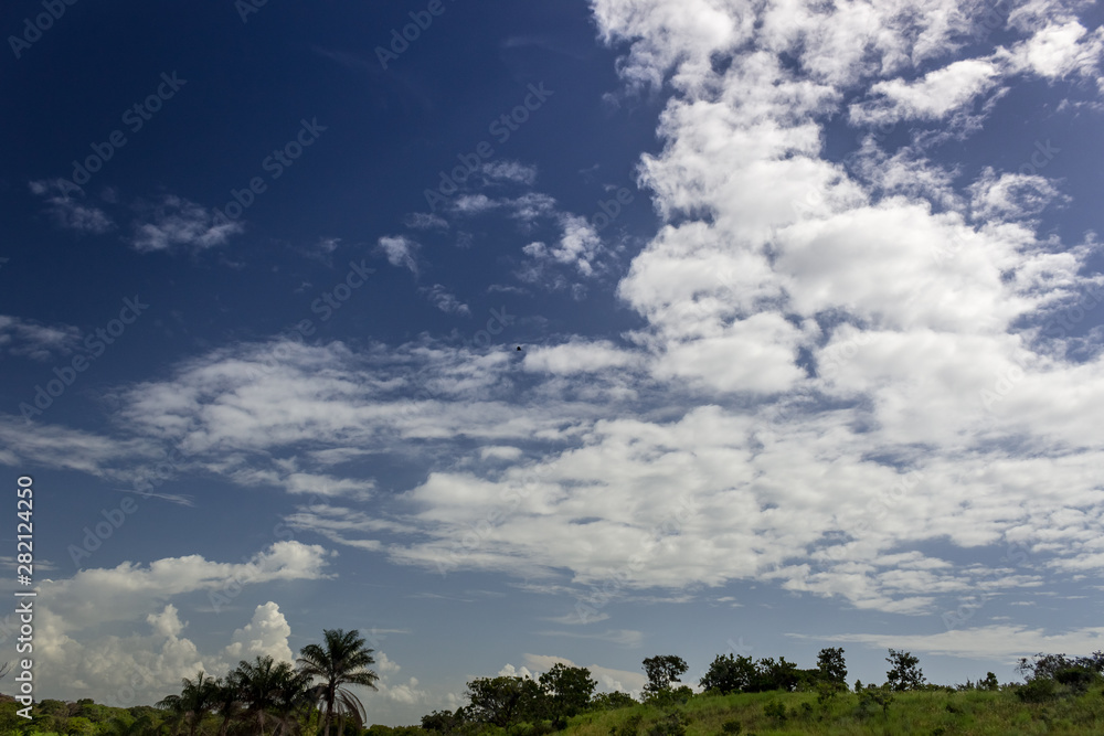 Obraz premium blue sky and clouds