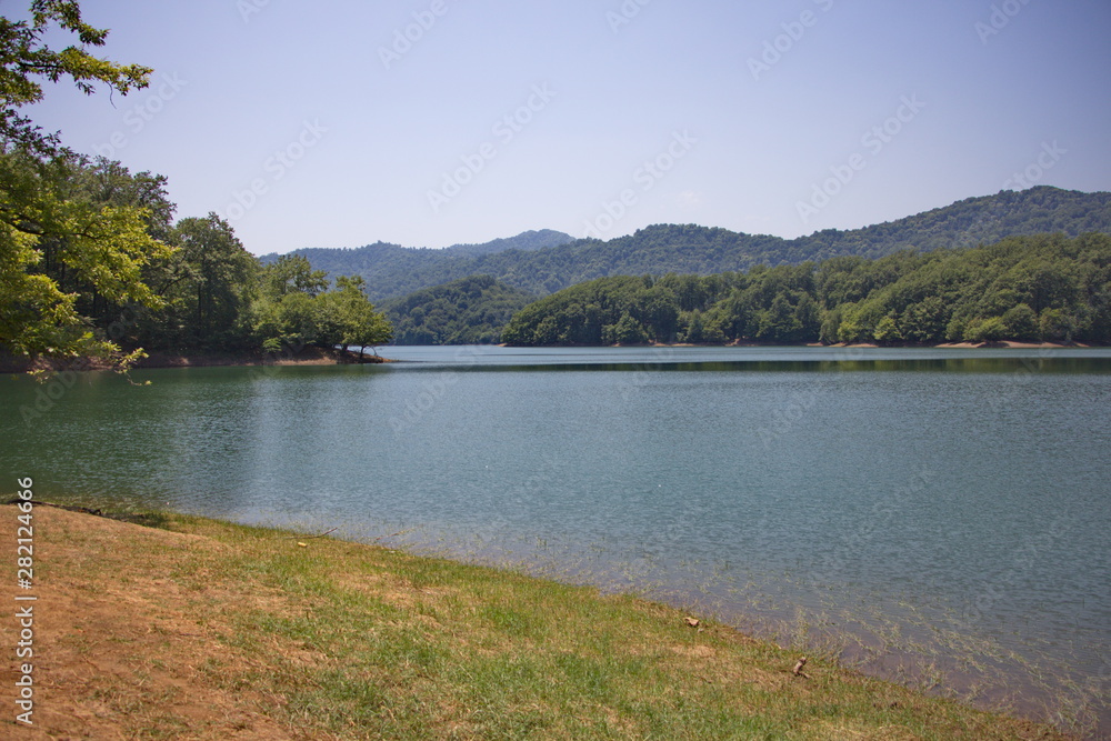 Hanbulan reservoir near the city of Lankaran
