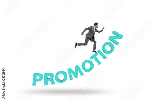 Employee in career promotion concept © Elnur