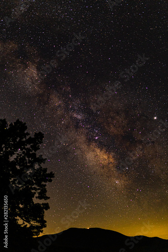 Milky Way over Shenandoah National Park