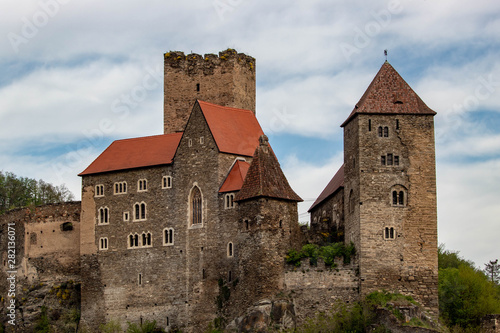 Castle Hardegg in Nationalpark Thayatal in Austria