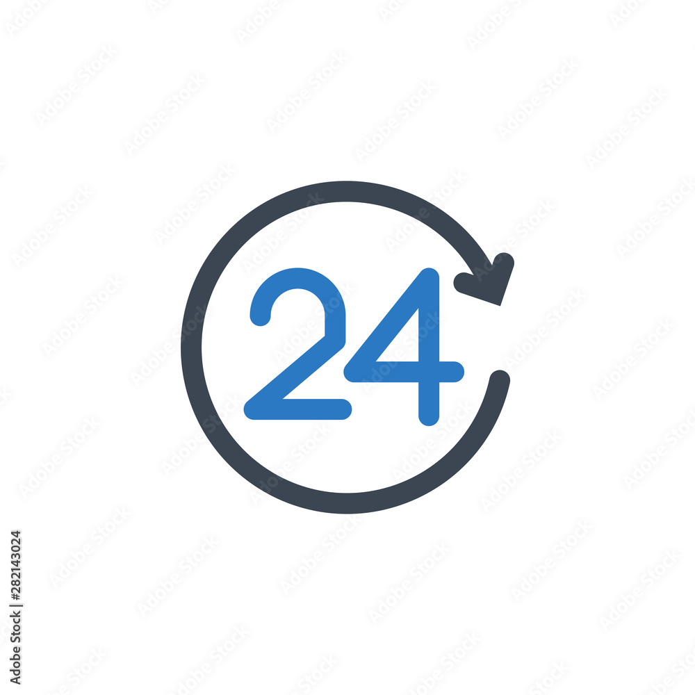 Support 24 Hours related vector glyph icon. Isolated on white background. Vector illustration. Support 24 Hours related vector glyph icon. Isolated on white background. Vector illustration.