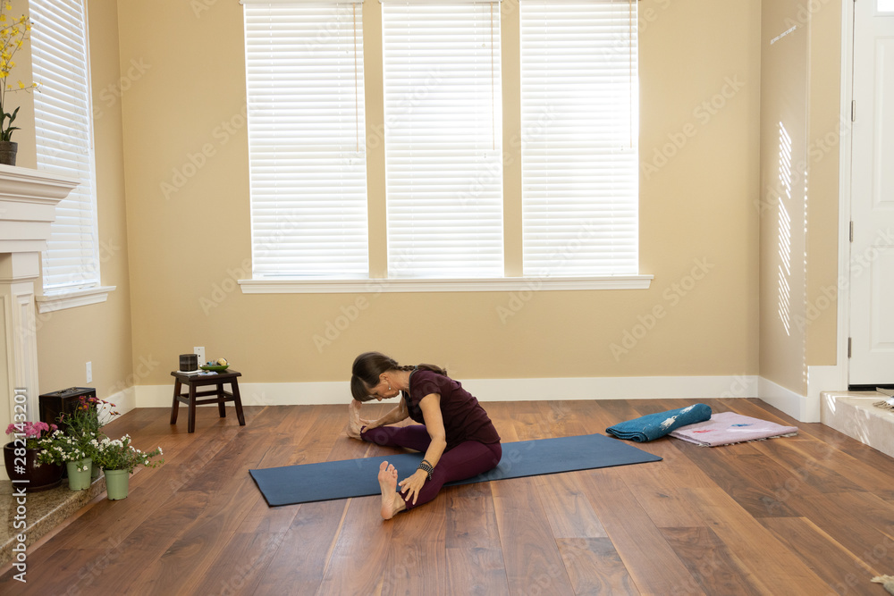 Obraz premium Yoga Upavista Konasana