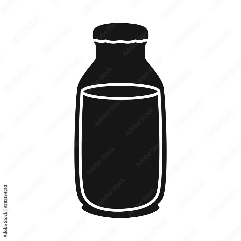 Vector illustration of jug and milk icon. Collection of jug and glass stock vector illustration. Vector illustration of jug and milk icon. Collection of jug and glass stock vector illustration.
