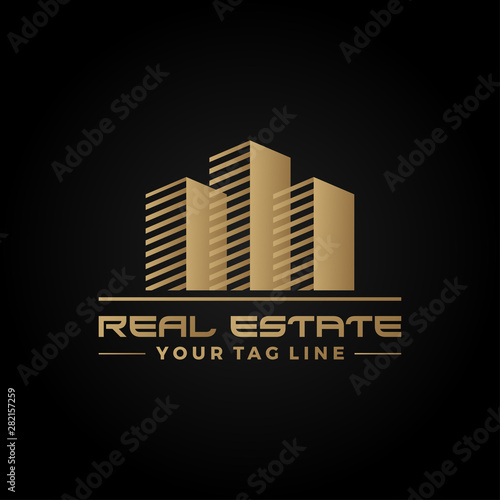 Golden building real estate...