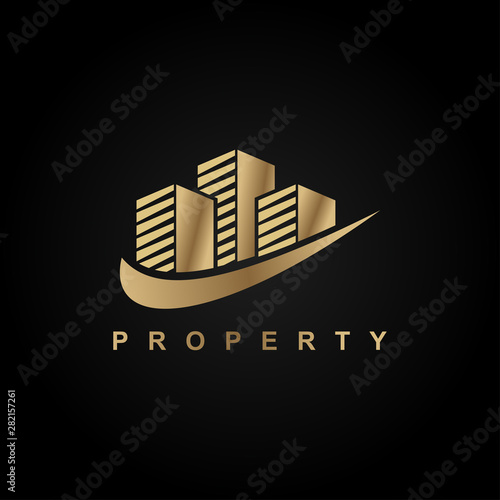 Golden building real estate...