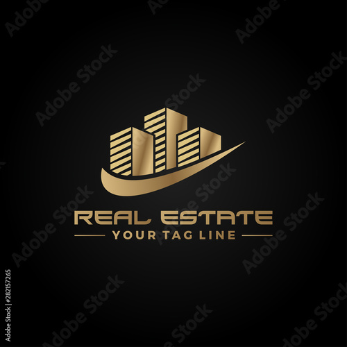 Golden building real estate...