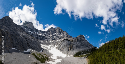 Panoramic View of C level Cirque, Banff National Park