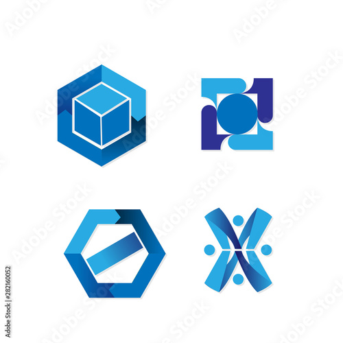 icon symbol logo sign graphic vector template design element set