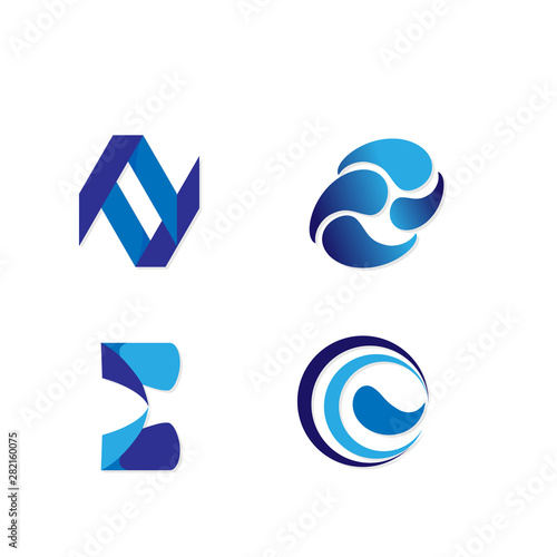 icon symbol logo sign graphic vector template design element set