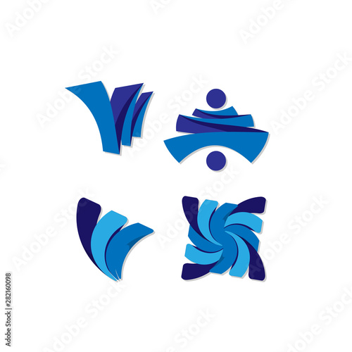 icon symbol logo sign graphic vector template design element set