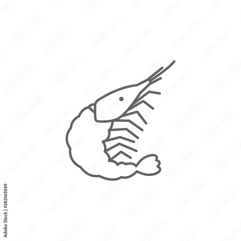 Prehistoric shellfish icon. Element of prehistoric line icon Prehistoric shellfish icon. Element of prehistoric line icon