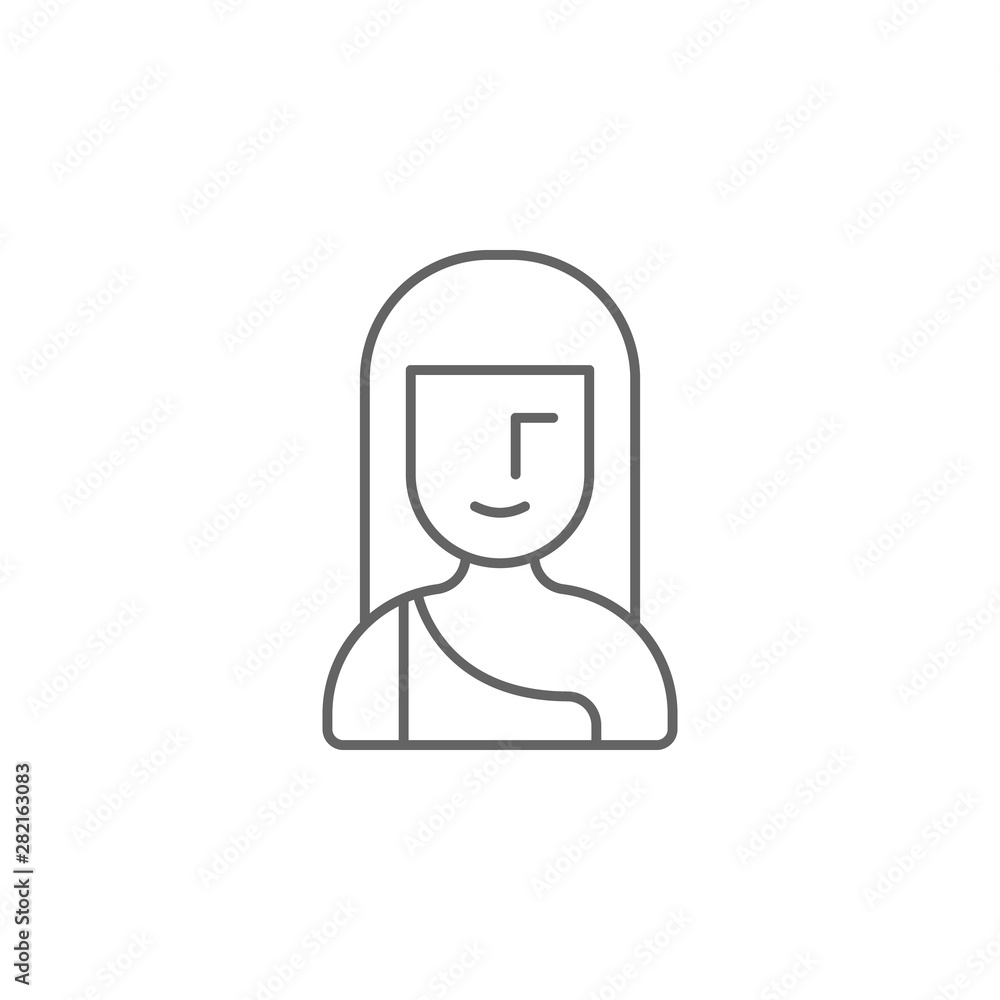 Prehistoric troglodyte icon. Element of prehistoric line icon Prehistoric troglodyte icon. Element of prehistoric line icon