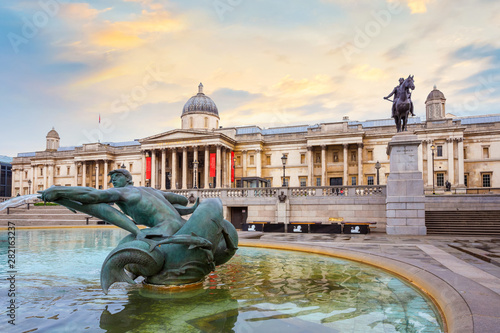 The National Gallery in London, UK