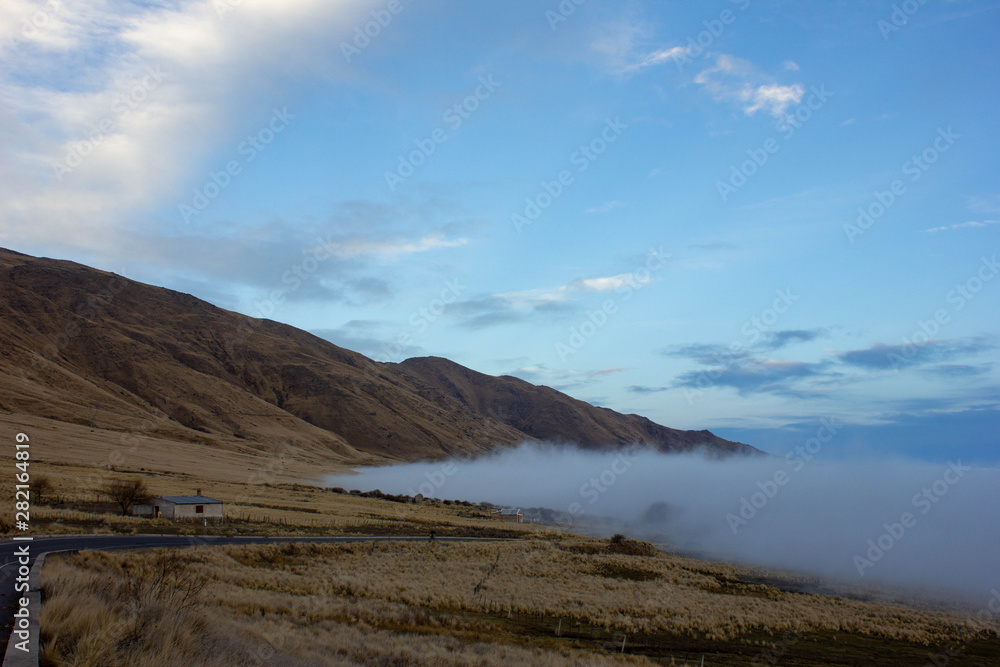  fog in the mountains