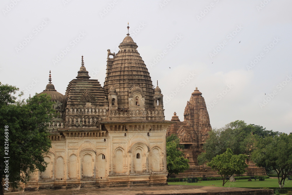 View point of Khajuraho temple a best tourist place