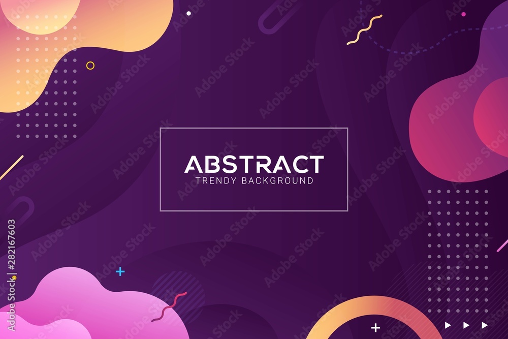 Dynamic abstract liquid trendy color gradation background Dynamic abstract liquid trendy color gradation background