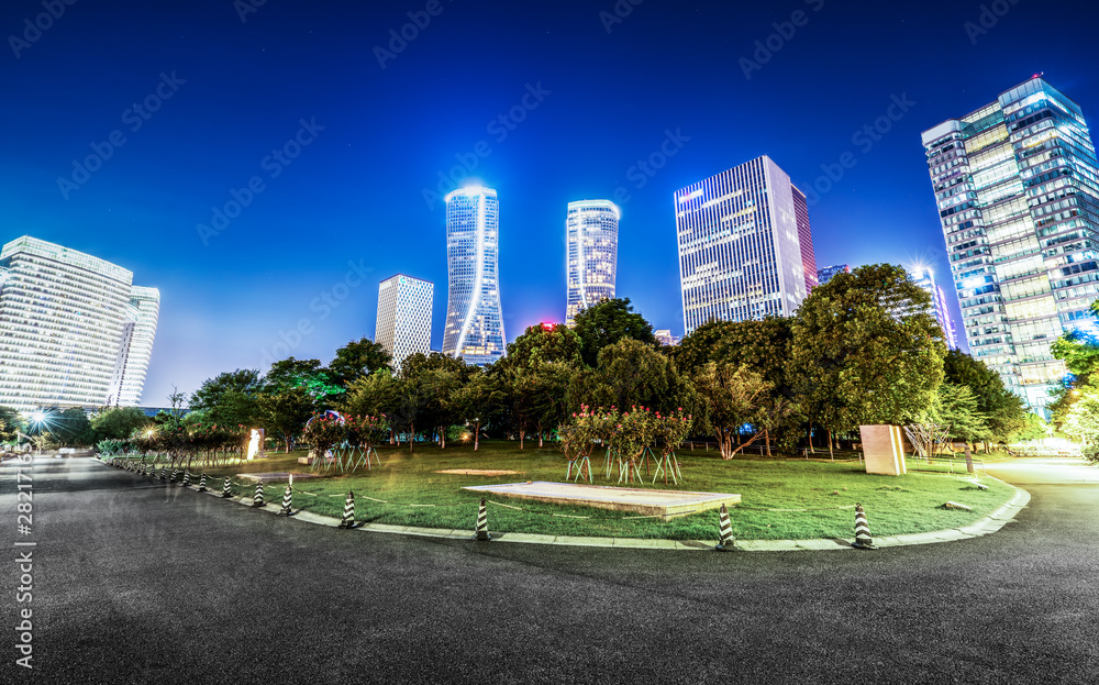 Urban Nightscape Modern Architecture.. Urban Nightscape Modern Architecture..