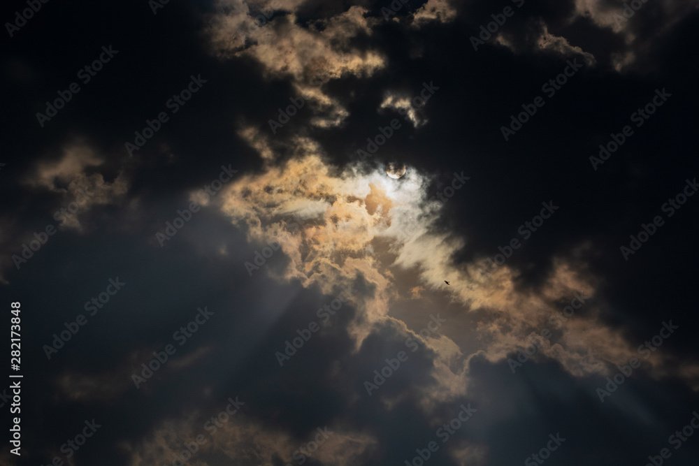 dramatic sky with clouds dramatic sky with clouds