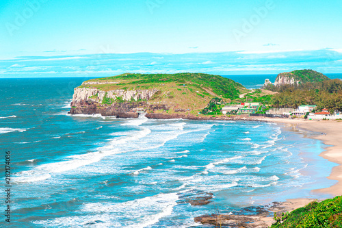 beach and sea