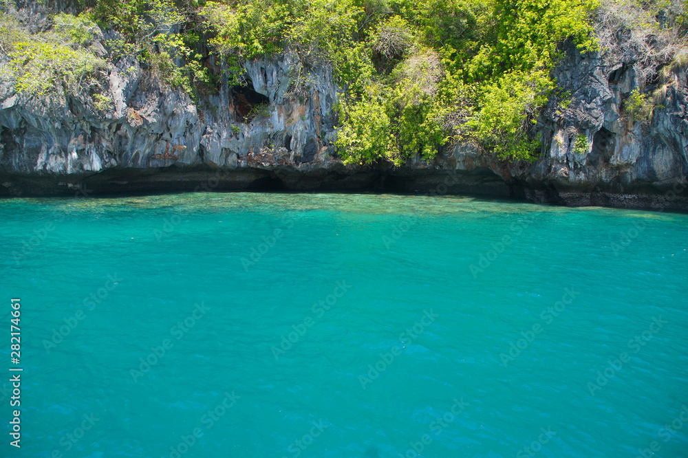 Beautiful sea atmosphere, Krabi province, Thailand Beautiful sea atmosphere, Krabi province, Thailand