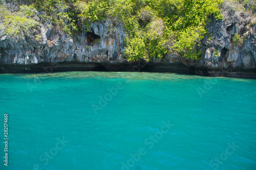 Beautiful sea atmosphere  Krabi province  Thailand