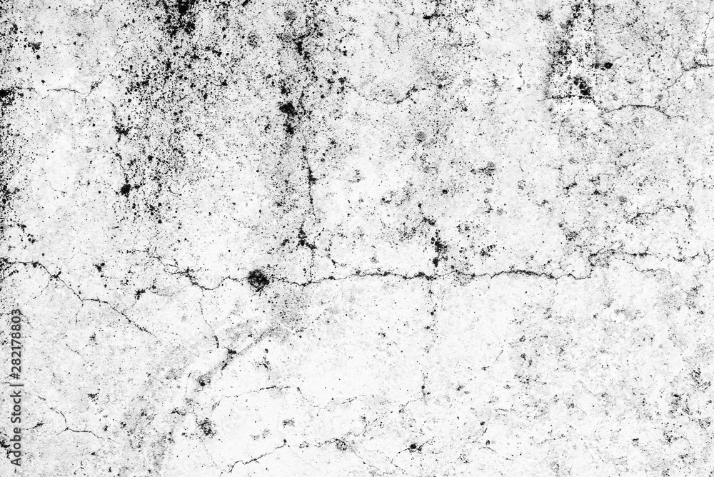 Obraz premium Texture of a concrete wall with cracks and scratches which can be used as a background
