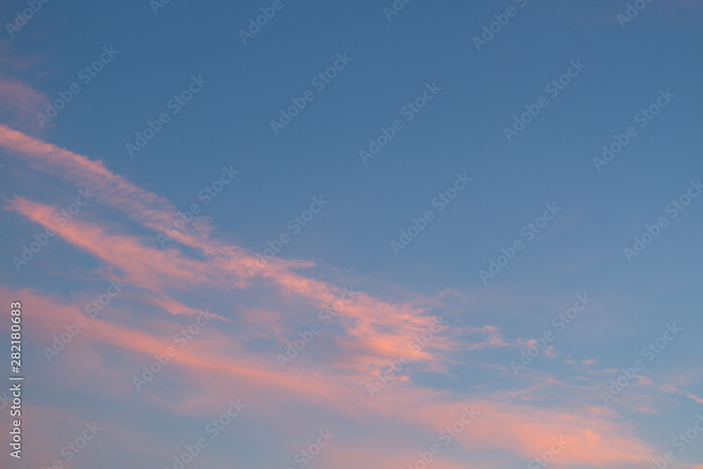 Fototapeta premium beautiful sunset sky background