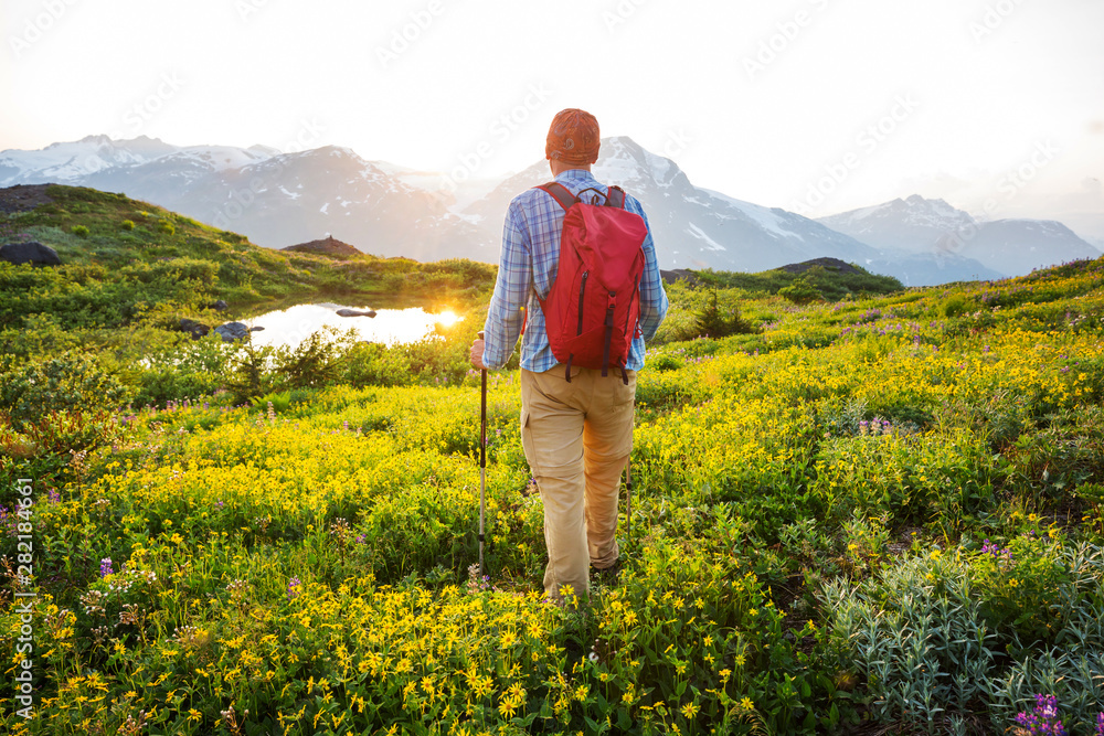 Fototapeta premium Hike in Canada
