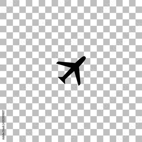 Airplanes icon flat