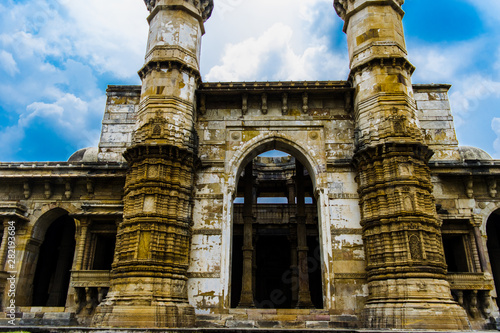 Kevada Mosque is a mosque in Champaner, Gujarat state, western India.It is also known as kevda masjid. It is part of the Champaner-Pavagadh Archaeological Park, a UNESCO World Heritage Site. photo