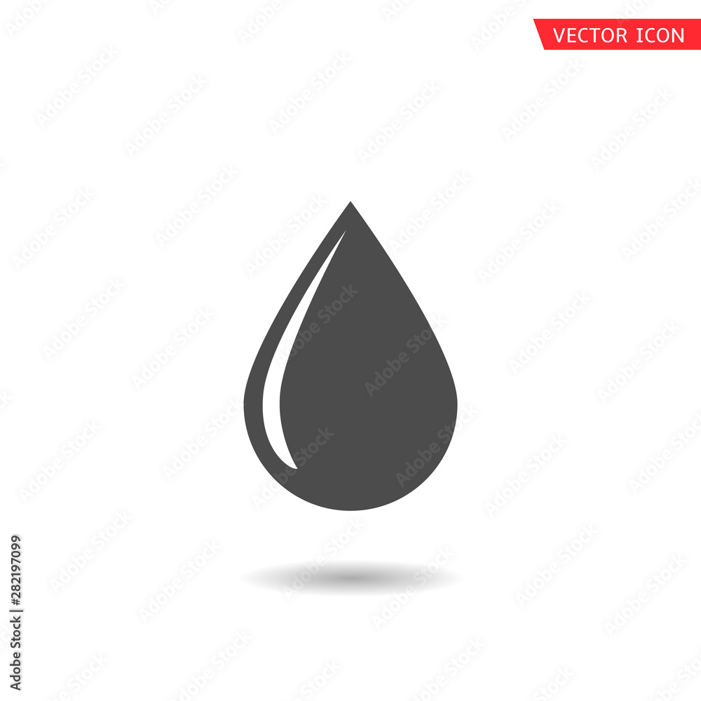 Vector drop icon Vector drop icon