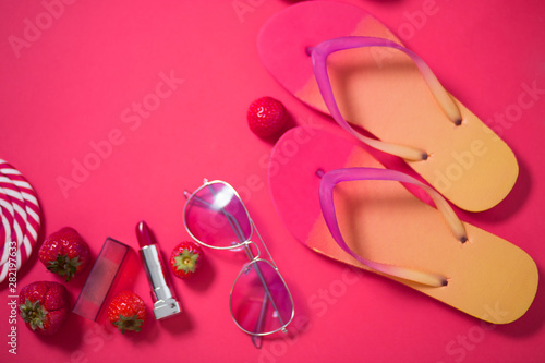 Set of summer women's accessories