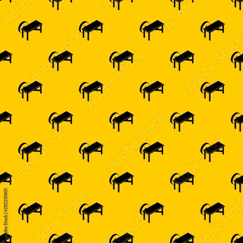 Grindstone pattern seamless vector repeat geometric yellow for any design