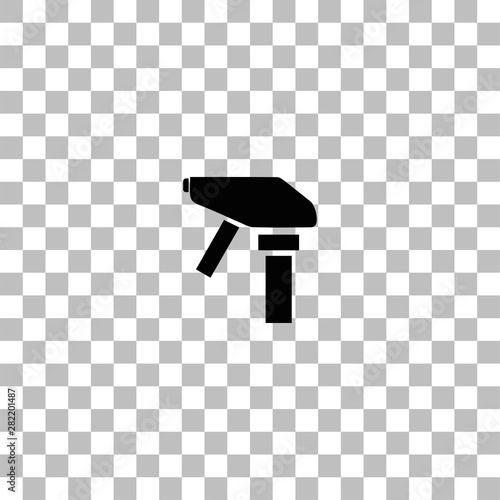 Pulverizer for painting icon flat