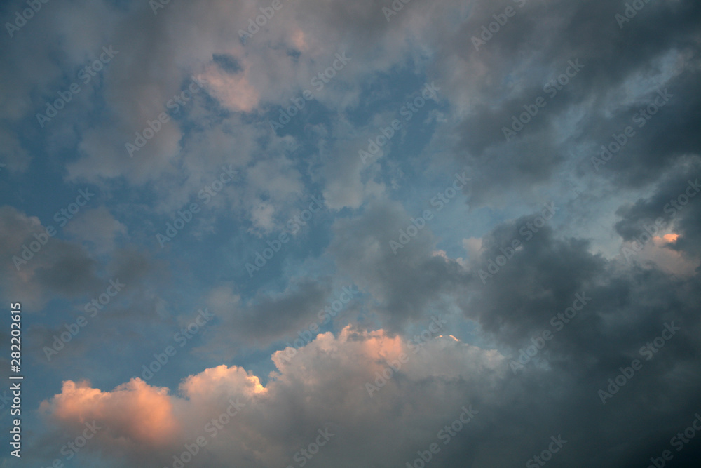 Clouds Formation in the Sky