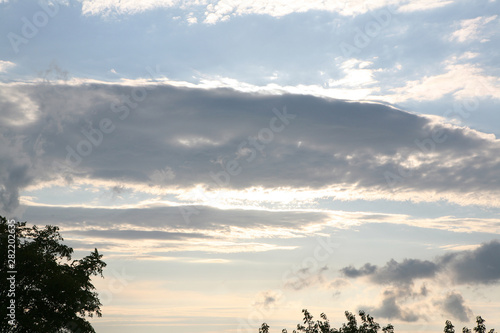 Clouds Formation in the Sky