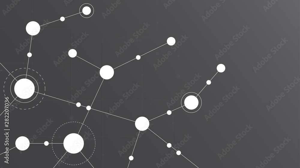 Abstract geometric connect lines and dots.Simple technology graphic background.Illustration Vector design Network and Connection concept. Abstract geometric connect lines and dots.Simple technology graphic background.Illustration Vector design Network and Connection concept.