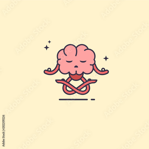 Brain exercising yoga.