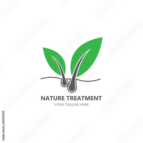 Hair treatment logo