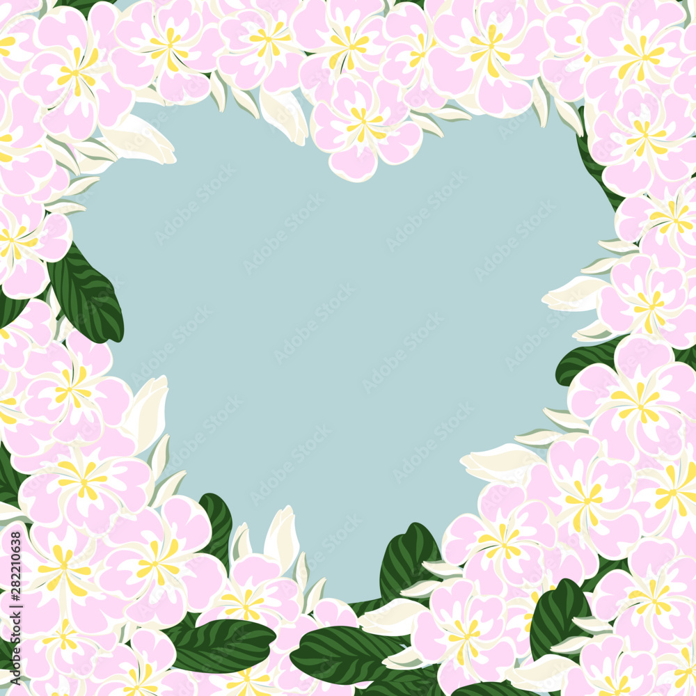 background with frangipani flowers background with frangipani flowers