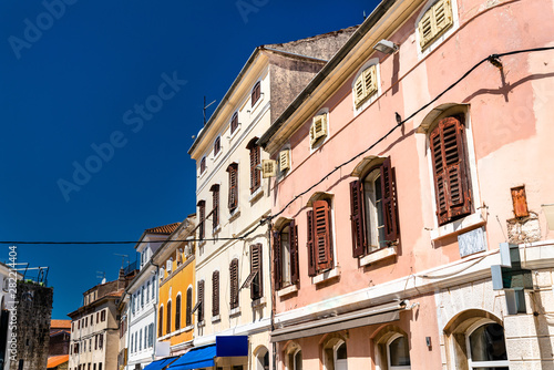Houses in the old town of Porec, Croatia © Leonid Andronov