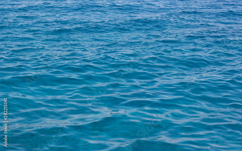 blue wavy water surface natural simple background photography © Артём Князь