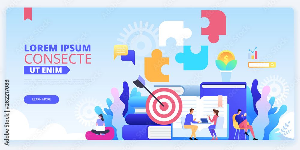 Social media marketing landing page template Social media marketing landing page template