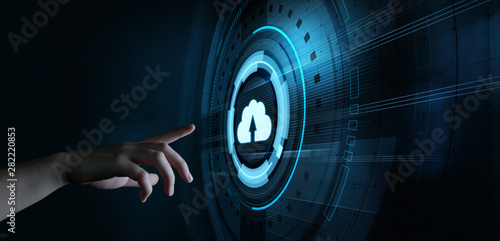 Photography Cloud Computing Technology Internet Storage Network Concept